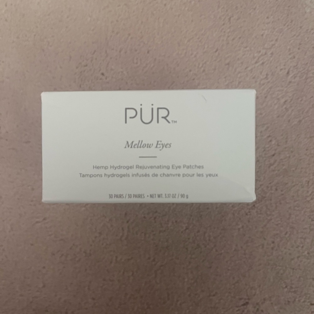 PUR Mellow Eyes Hemp Hydrogel Rejuvenating Eye Patches
Brand New